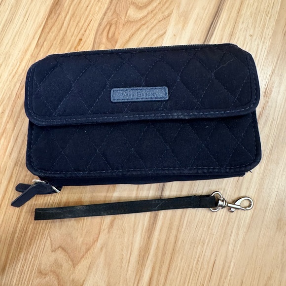 Vera Bradley Handbags - Vera Bradley All In One Wristlet Wallet Navy Blue